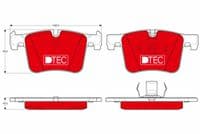 Bremžu uzliku kompl., Disku bremzes