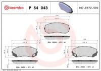 Bremžu uzliku kompl., Disku bremzes