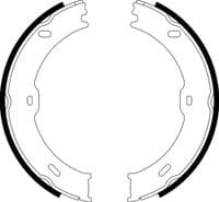 Bremžu loku kompl., Stāvbremze