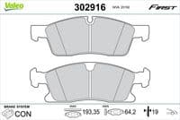 Bremžu uzliku kompl., Disku bremzes