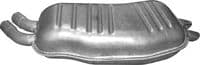 Izplūdes gāzu trokšņa slāpētājs (pēdējais)