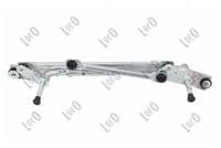 Stiklu tīrītāja sviru un stiepņu sistēma