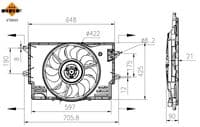 Ventilators, Motora dzesēšanas sistēma