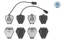 Bremžu uzliku kompl., Disku bremzes