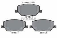 Bremžu uzliku kompl., Disku bremzes