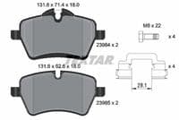 Bremžu uzliku kompl., Disku bremzes