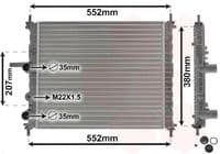 Radiators, Motora dzesēšanas sistēma