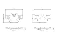 Bremžu uzliku kompl., Disku bremzes