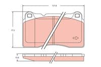 Bremžu uzliku kompl., Disku bremzes