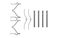 Piederumu komplekts, Disku bremžu uzlikas