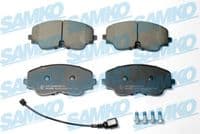 Bremžu uzliku kompl., Disku bremzes