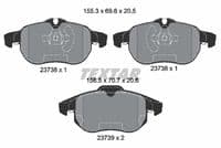 Bremžu uzliku kompl., Disku bremzes