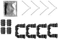 Piederumu komplekts, Disku bremžu uzlikas