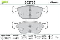 Bremžu uzliku kompl., Disku bremzes