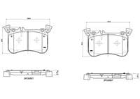 Bremžu uzliku kompl., Disku bremzes