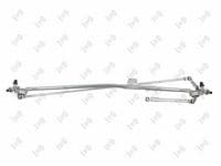 Stiklu tīrītāja sviru un stiepņu sistēma