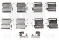 Piederumu komplekts, Disku bremžu uzlikas