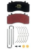 Bremžu uzliku kompl., Disku bremzes