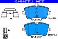 Bremžu uzliku kompl., Disku bremzes