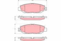 Bremžu uzliku kompl., Disku bremzes