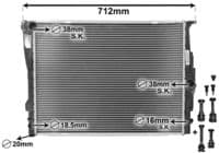 Radiators, Motora dzesēšanas sistēma