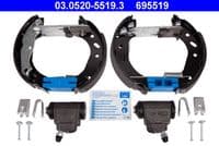 Bremžu loku komplekts