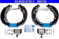 Bremžu loku komplekts