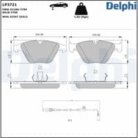 Bremžu uzliku kompl., Disku bremzes
