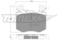 Bremžu uzliku kompl., Disku bremzes