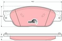 Bremžu uzliku kompl., Disku bremzes