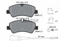 Bremžu uzliku kompl., Disku bremzes