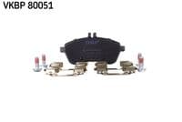 Bremžu uzliku kompl., Disku bremzes