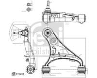 Neatkarīgās balstiekārtas svira, Riteņa piekare