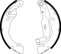 Bremžu loku komplekts