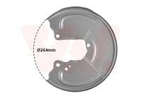Dubļu sargs, Bremžu disks