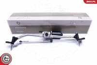 Stiklu tīrītāja sviru un stiepņu sistēma