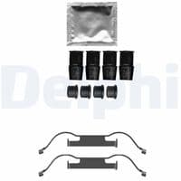 Piederumu komplekts, Disku bremžu uzlikas