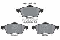 Bremžu uzliku kompl., Disku bremzes