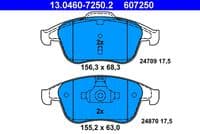 Bremžu uzliku kompl., Disku bremzes