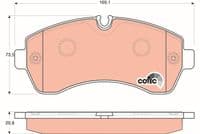 Bremžu uzliku kompl., Disku bremzes