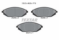 Bremžu uzliku kompl., Disku bremzes