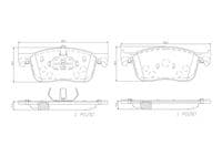 Bremžu uzliku kompl., Disku bremzes