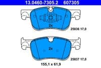 Bremžu uzliku kompl., Disku bremzes