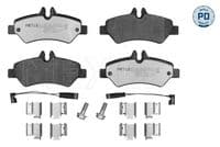 Bremžu uzliku kompl., Disku bremzes