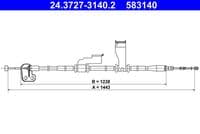 Trose, Stāvbremžu sistēma