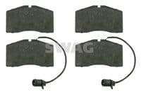 Bremžu uzliku kompl., Disku bremzes