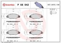 Bremžu uzliku kompl., Disku bremzes