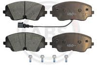 Bremžu uzliku kompl., Disku bremzes