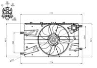 Ventilators, Motora dzesēšanas sistēma