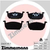 Bremžu uzliku kompl., Disku bremzes